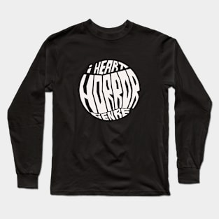 HORROR - Simple  Design Long Sleeve T-Shirt